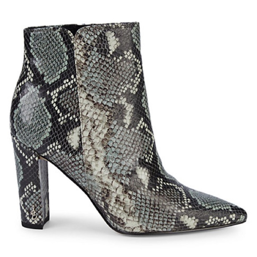 Sam Edelman Raelle Snakeskin Bootie - Picture 12 of 12